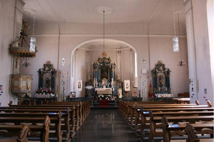 St. Mauritius, Innenansicht